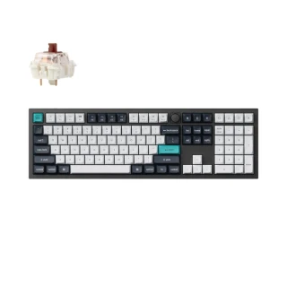 Klawiatura Keychron Q6 Max RGB Carbon Black Gateron Jupiter Brown