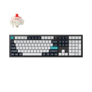 Klawiatura Keychron Q6 Max RGB Carbon Black Gateron Jupiter Red