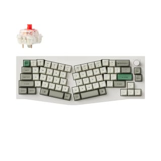 Klawiatura Keychron Q8 Max RGB Shell White Gateron Jupiter Red