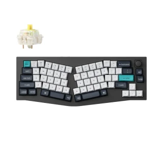 Klawiatura Keychron Q8 Max RGB Carbon Black Gateron Jupiter Banana