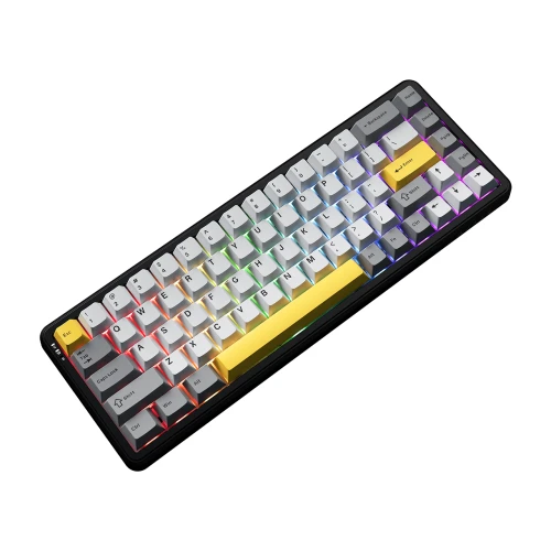 Klawiatura magnetyczna Ajazz AK680 MAX RGB 8K Wireless Black