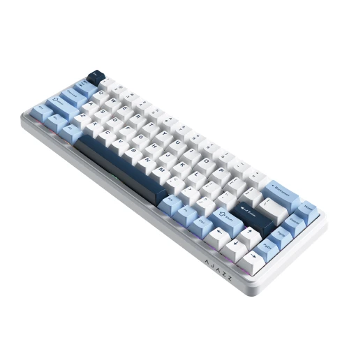 Klawiatura magnetyczna Ajazz AK680 MAX RGB 8K Wireless White-Blue