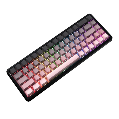 Klawiatura magnetyczna Ajazz AK680 MAX RGB 8K Wireless Black-Pink