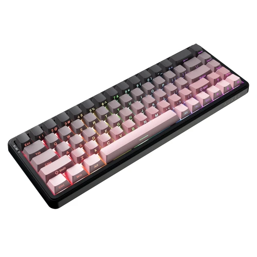 Klawiatura magnetyczna Ajazz AK680 MAX RGB 8K Wireless Black-Pink