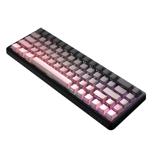 Klawiatura magnetyczna Ajazz AK680 MAX RGB 8K Wireless Black-Pink