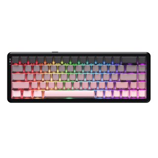 Klawiatura magnetyczna Ajazz AK680 MAX RGB 8K Wireless Black-Pink
