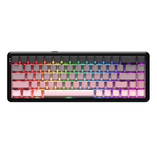 Klawiatura magnetyczna Ajazz AK680 MAX RGB 8K Wireless Black-Pink