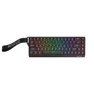 Klawiatura mechaniczna Marvo Saber 65W RGB Wireless Black