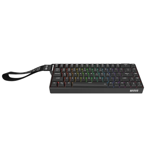Klawiatura mechaniczna Marvo Saber 65W RGB Wireless Black