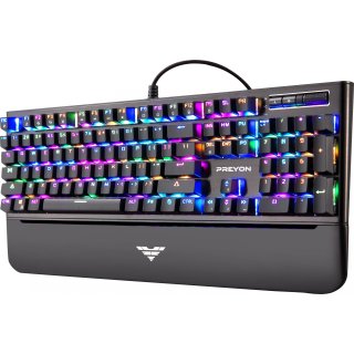 Klawiatura Preyon Long Claw RGB Gateron Brown Brown