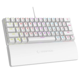 Klawiatura Rampage PLOWER K60 RGB White Blue Switch