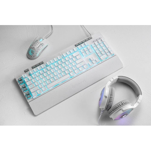 Klawiatura Redragon K512 Shiva White RGB