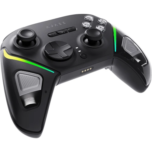 Kontroler Ajazz GP100 bezprzewodowy gamepad RGB czarny