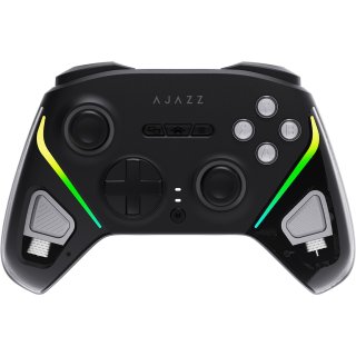 Kontroler Ajazz GP100 bezprzewodowy gamepad RGB czarny