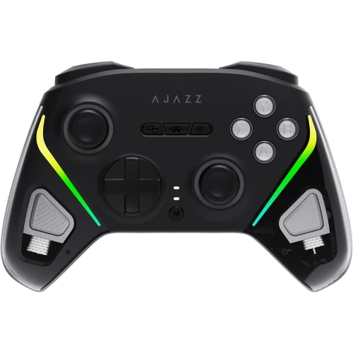 Kontroler Ajazz GP100 bezprzewodowy gamepad RGB czarny