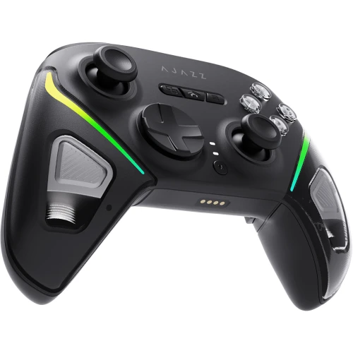 Kontroler Ajazz GP100 bezprzewodowy gamepad RGB czarny