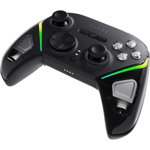 Kontroler Ajazz GP100 bezprzewodowy gamepad RGB czarny
