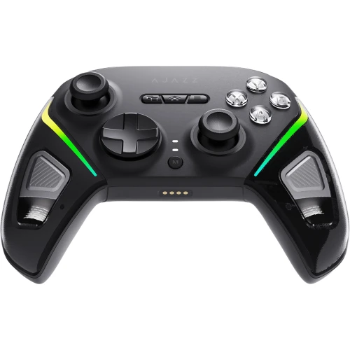 Kontroler Ajazz GP100 bezprzewodowy gamepad RGB czarny