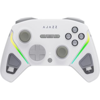 Kontroler Ajazz GP100 bezprzewodowy gamepad RGB biały