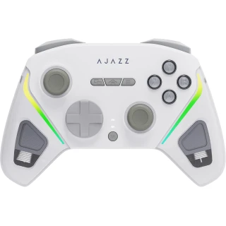 Kontroler Ajazz GP100 bezprzewodowy gamepad RGB biały