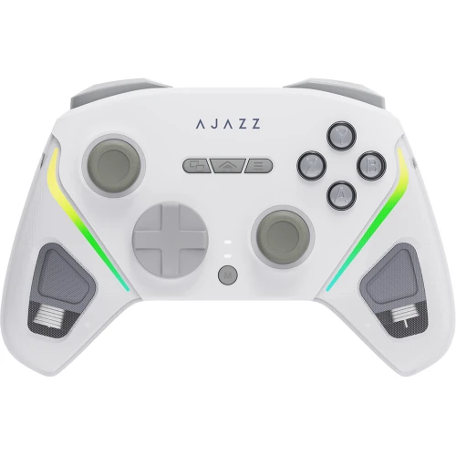 Kontroler Ajazz GP100 bezprzewodowy gamepad RGB biały