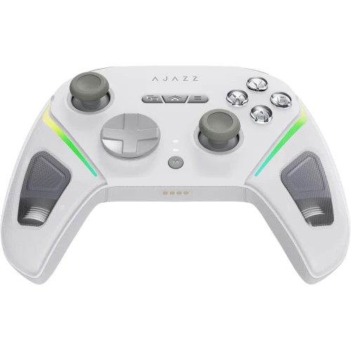 Kontroler Ajazz GP100 bezprzewodowy gamepad RGB biały