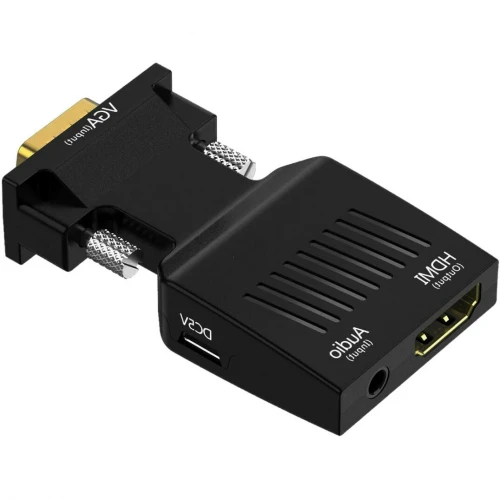 Konwerter VGA D-Sub Męski na HDMI Żeński