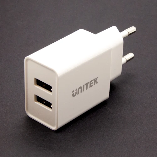 Ładowarka Unitek 2x USB 12W - White