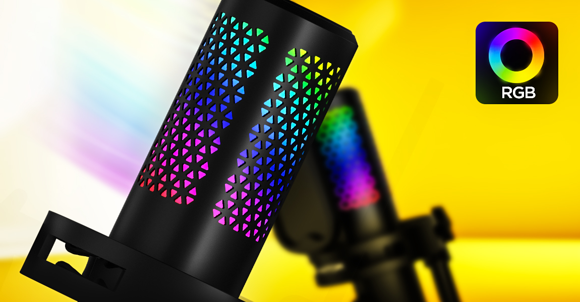 Jasne podświetlenie RGB