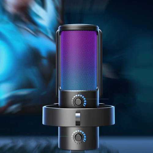 Mikrofon pojemnościowy studyjny Fifine A8 PLUS RGB