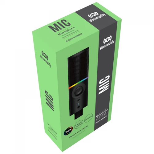 Mikrofon Streamplify MIC RGB Arm