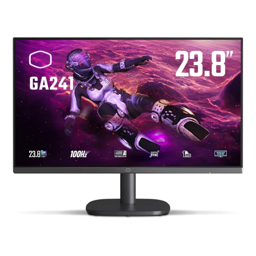 Monitor 23.8" Cooler Master GA241 | Full HD | 1ms | 100Hz