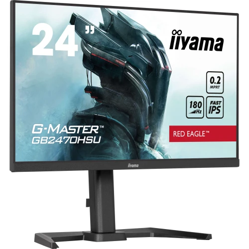 Monitor 23.8" iiyama G-Master GB2470HSU-B6 Red Eagle 0.2ms | IPS | DP | HDMI | 180Hz