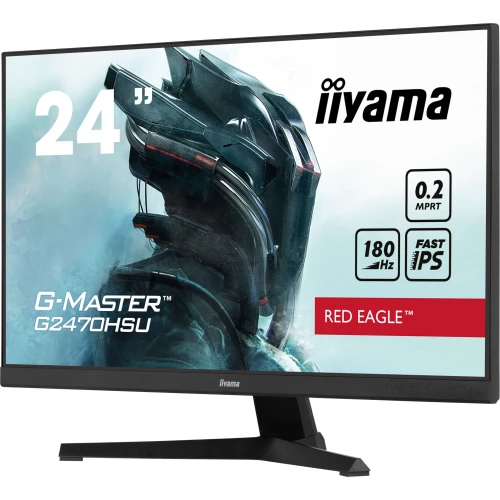 Monitor 23.8" iiyama G-Master G2470HSU-B6 Red Eagle 0.2ms | IPS | DP | HDMI | 180Hz