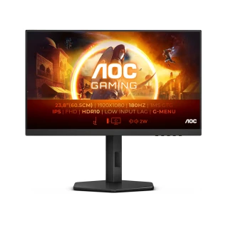 Monitor AOC 23.8" 24G4X IPS 180Hz HDMI | DP | Pivot