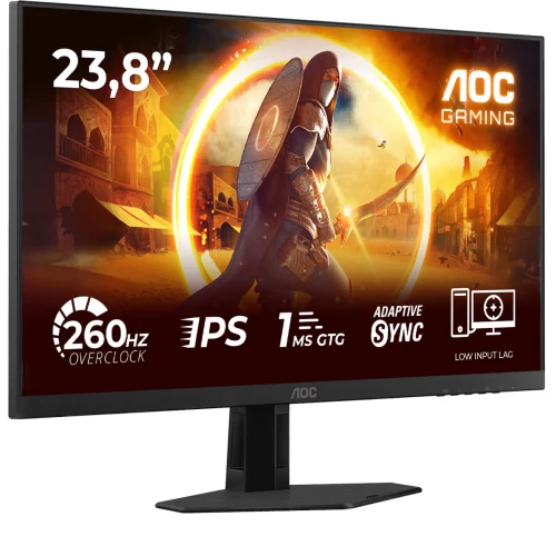 Monitor AOC 23.8 cala 24G4ZRE Fast IPS 240Hz HDMIx2 DP