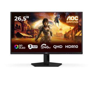 Monitor AOC 26.5 cala Q27G41ZDF QD-OLED 240Hz WQHD