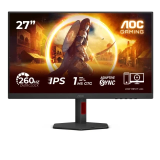 Monitor AOC 27 cali 27G4ZR Fast IPS 240Hz HDMIx2 DP Pivot