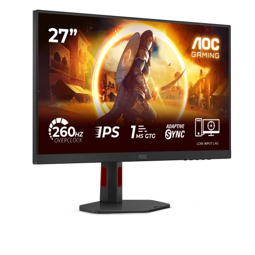 Monitor AOC 27 cali 27G4ZR Fast IPS 240Hz HDMIx2 DP Pivot