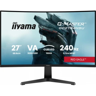 Monitor IIYAMA 27 cali GC2784HSU-B1 FHD 0.7ms VA 1500R 240Hz Curved