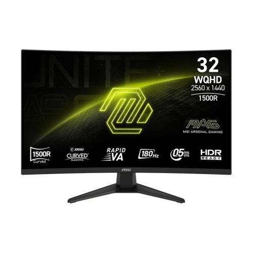 MSI Monitor MAG 321CQF E18 31.5 cala LED WQHD Curved 180Hz czarny