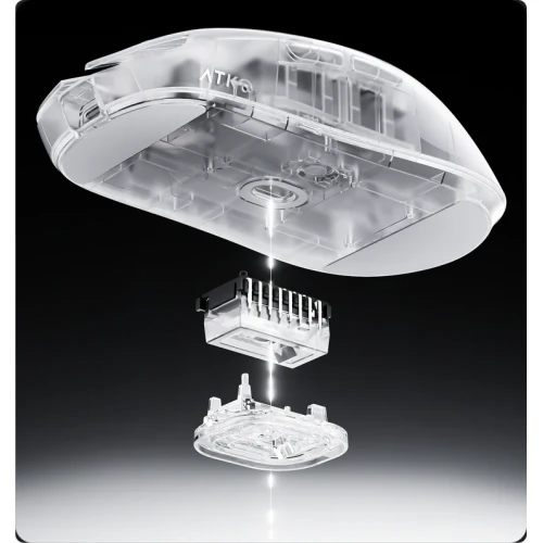 Mysz ATK ZERO 8K Wireless White