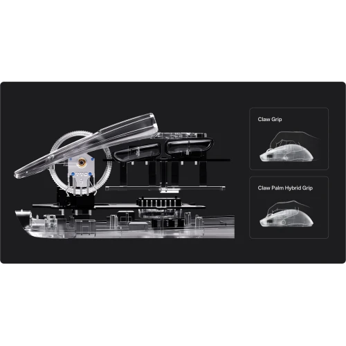 Mysz ATK ZERO 8K Wireless White