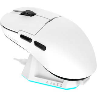 Mysz bezprzewodowa Ajazz AJ159 Wirteless 2.4GHz/BT White