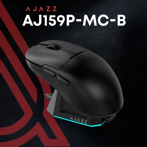 Mysz bezprzewodowa Ajazz AJ159 Wireless 2.4GHz/BT Black
