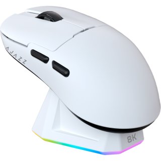 Mysz bezprzewodowa AJ159PRO 2.4GHz/BT White