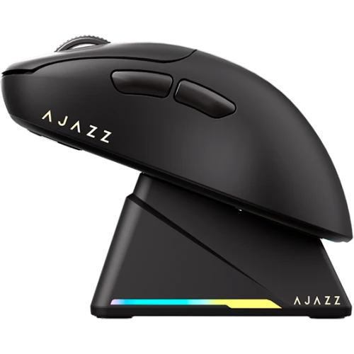 Mysz gamingowa bezprzewodowa Ajazz AJ179PRO -3 Mod-Black-Pixart 3395-8K Charging Dock