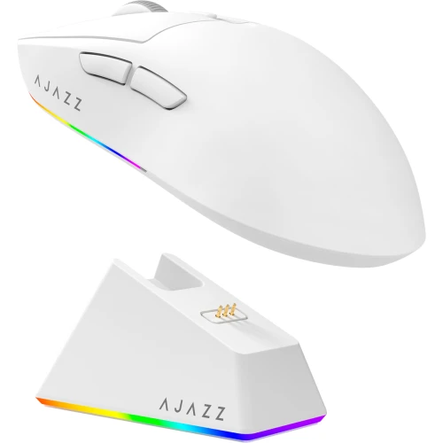 Mysz gamingowa bezprzewodowa Ajazz AJ139 V2 MC-3 Mod-White-Pixart 3311