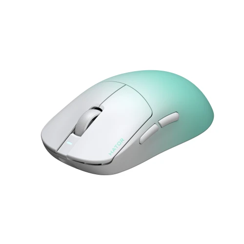 Mysz HATOR Quasar 3 ULTIMA 8K Wireless White Mint Gradient