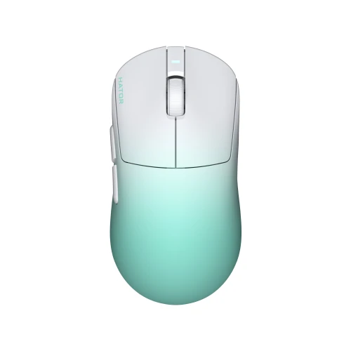 Mysz HATOR Quasar 3 ULTIMA 8K Wireless White Mint Gradient